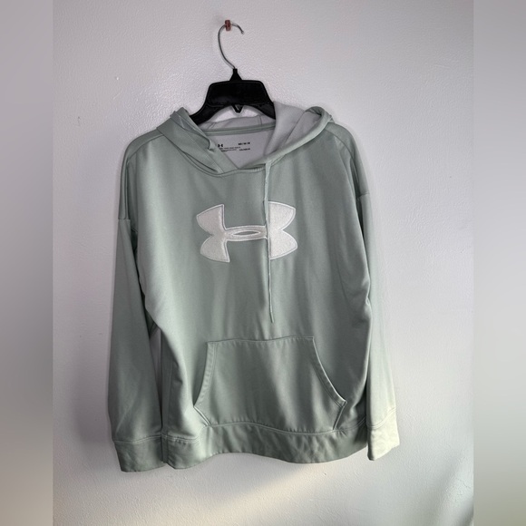 Women’s Under Armour Green Synthetic Fleece - Picture 3 of 5